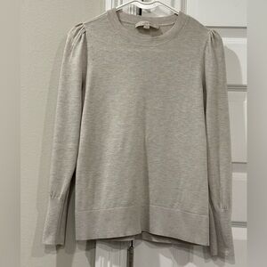 Beige Sweater by LOFT